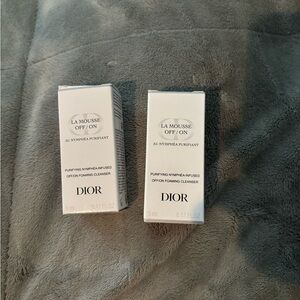 Dior White Sample Packaging